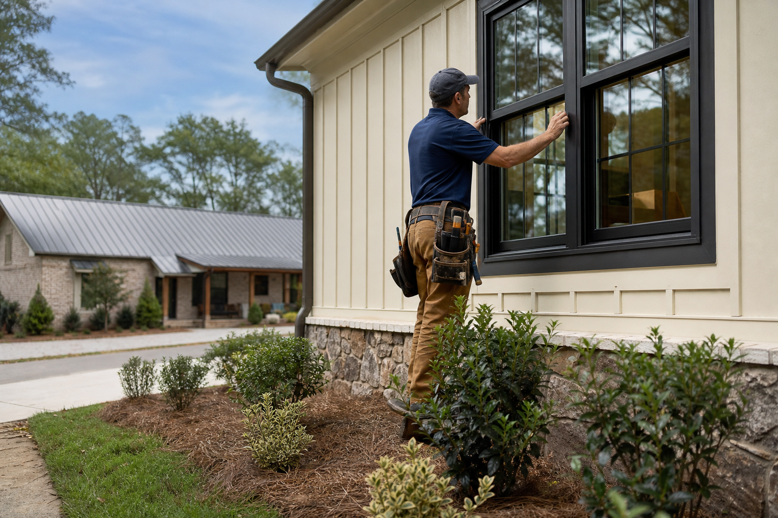 Window Installation and Repair for Somerville, Alabama editorial illustration