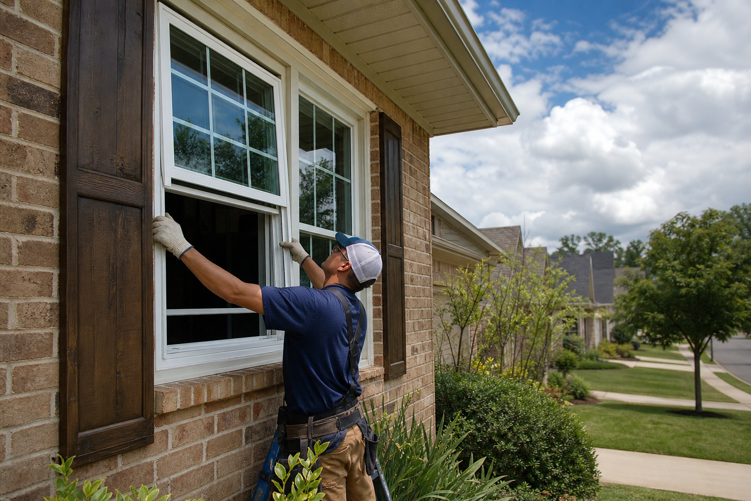 Window Replacement Services for Triana, AL editorial illustration
