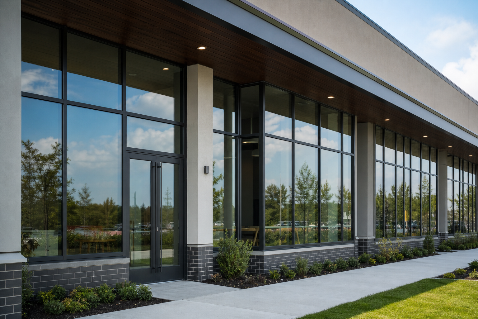 Commercial windows in Huntsville