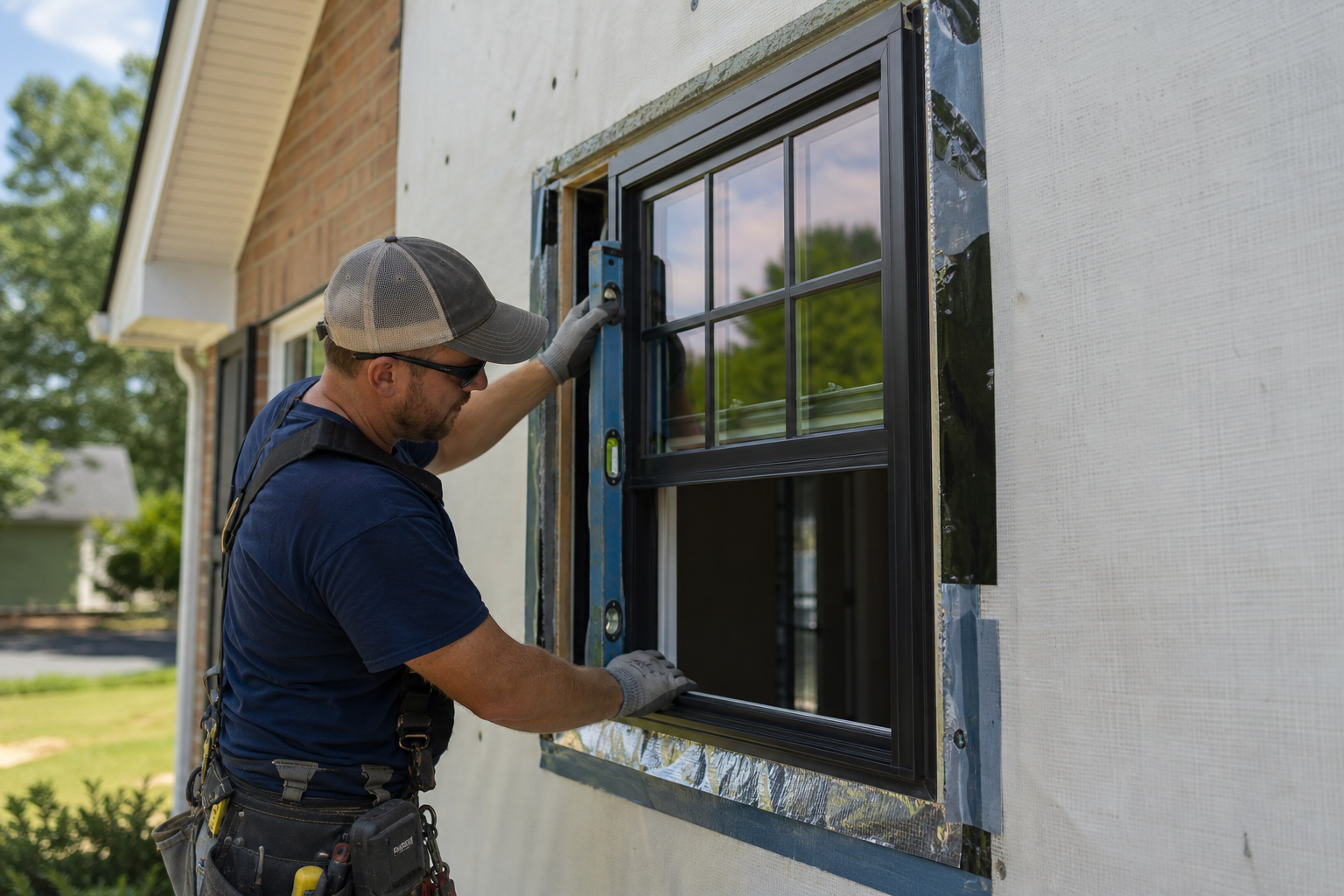Window installation in Huntsville